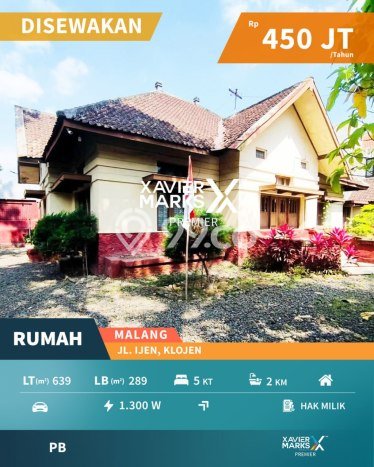 Rumah Cantik Siap Huni Di Klojen Luas 289m2 Lokasi Strategis Rumah Cantik Siap Huni Di Klojen Luas 289m2 Lokasi Strategis