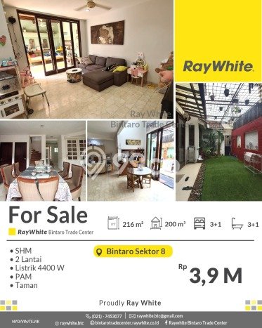 Rumah Luxury Modern Siap Huni di Bintaro Tangerang Selatan Rumah Luxury Modern Siap Huni di Bintaro Tangerang Selatan