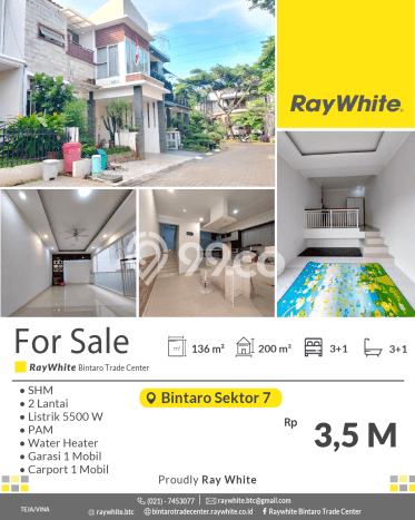 Rumah Luxury Modern Siap Huni di Bintaro Tangerang Selatan Rumah Luxury Modern Siap Huni di Bintaro Tangerang Selatan