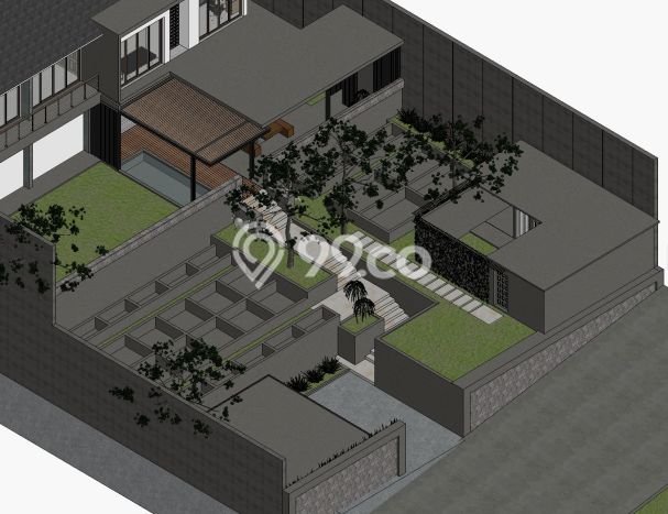 Rumah Elit Modern Tanpa Renovasi di Setiabudi Bandung Rumah Elit Modern Tanpa Renovasi di Setiabudi Bandung