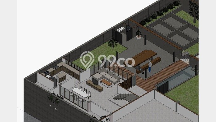 Rumah Elit Modern Tanpa Renovasi di Setiabudi Bandung Rumah Elit Modern Tanpa Renovasi di Setiabudi Bandung