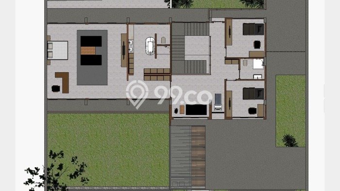 Rumah Elit Modern Tanpa Renovasi di Setiabudi Bandung Rumah Elit Modern Tanpa Renovasi di Setiabudi Bandung