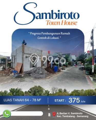 Rumah Murah LT 64m2 di Sambiroto Akses Mudah Rumah Murah LT 64m2 di Sambiroto Akses Mudah