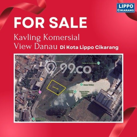 Tanah Dijual Lokasi Lippo Cikarang Cikarang - Tanah Dijual Lokasi Lippo Cikarang Cikarang -