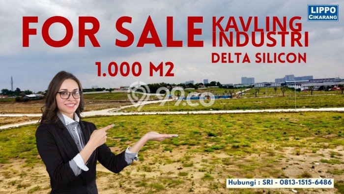 Tanah Dijual Lokasi Lippo Cikarang, Cikarang Luas 1249m2 Legalitas Aman Tanah Dijual Lokasi Lippo Cikarang, Cikarang Luas 1249m2 Legalitas Aman