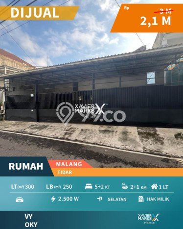 Hunian Nyaman Asri 5 KT Siap Huni di Tidar Malang Hunian Nyaman Asri 5 KT Siap Huni di Tidar Malang