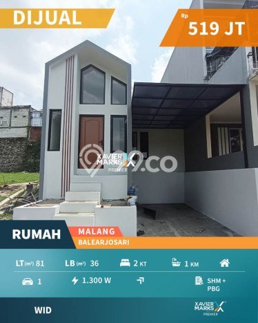 Rumah Modern Cantik 3 Kamar Siap Huni di Batu Rumah Modern Cantik 3 Kamar Siap Huni di Batu