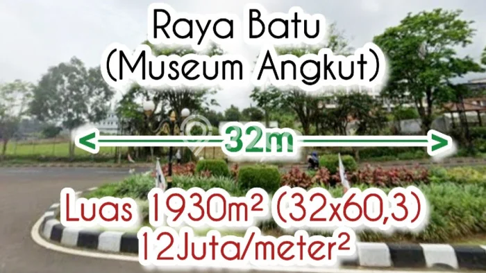 Tanah Kosong Dijual di Batu dengan Area 1930m2 Tanah Kosong Dijual di Batu dengan Area 1930m2
