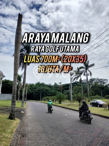 Tanah Dijual Area Strategis di Araya Malang 700m2 Tanah Dijual Area Strategis di Araya Malang 700m2