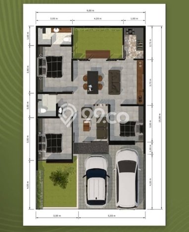 Rumah Minimalis 3 KT di Malang Kota Malang Rumah Minimalis 3 KT di Malang Kota Malang