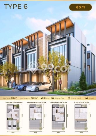 Rumah Modern 5 KT di Kembangan Baru Jakarta Barat Unfurnished Rumah Modern 5 KT di Kembangan Baru Jakarta Barat Unfurnished