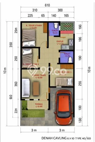 Rumah Luas Asri 3 KT Siap Pakai di Serua Tangerang Rumah Luas Asri 3 KT Siap Pakai di Serua Tangerang