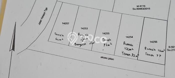 Tanah di Jagakarsa, Jakarta Selatan Luas 600m2 Dijual Segera Tanah di Jagakarsa, Jakarta Selatan Luas 600m2 Dijual Segera