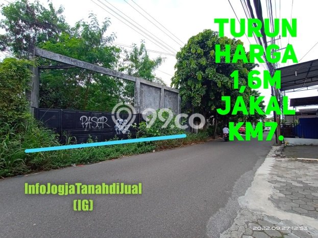 Tanah Strategis Turun Harga Jalan Kaliurang Km7 dkt Perum Banteng Tanah Strategis Turun Harga Jalan Kaliurang Km7 dkt Perum Banteng