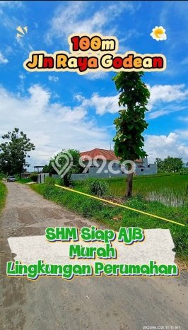 Kavling Tanah Dijual di Godean Sleman Spesifikasi 883m2 Kavling Tanah Dijual di Godean Sleman Spesifikasi 883m2