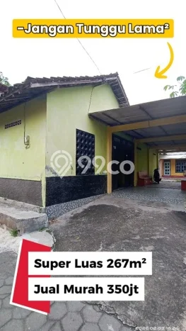 Tanah di Kalasan, Sleman Luas 267m2 Dijual Segera Tanah di Kalasan, Sleman Luas 267m2 Dijual Segera