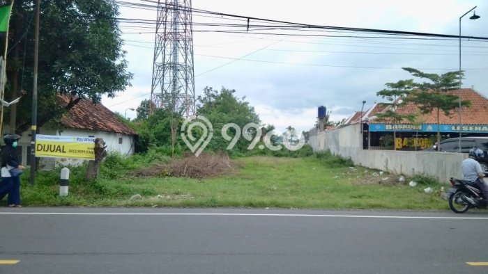 Jarang Ada! Tanah di Berbah Punya Luas 1584m2 - Jarang Ada! Tanah di Berbah Punya Luas 1584m2 -