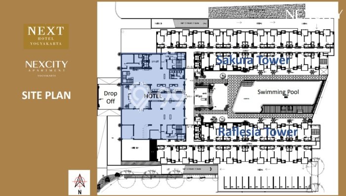 Hotel Area Komersial di , Luas 27814m2m², Jalan Utama Hotel Area Komersial di , Luas 27814m2m², Jalan Utama