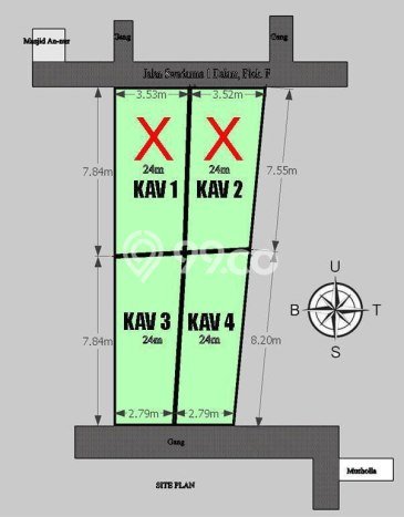 Hunian Strategis 2 KT LB 50m2 Kondisi Bagus di Cipulir Hunian Strategis 2 KT LB 50m2 Kondisi Bagus di Cipulir
