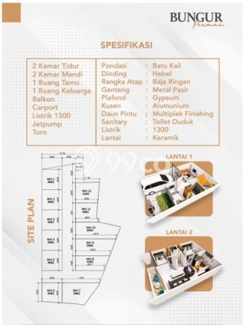 Jual Rumah Eksklusif 2 KT di Kampung Rambutan, Jakarta Timur Jual Rumah Eksklusif 2 KT di Kampung Rambutan, Jakarta Timur