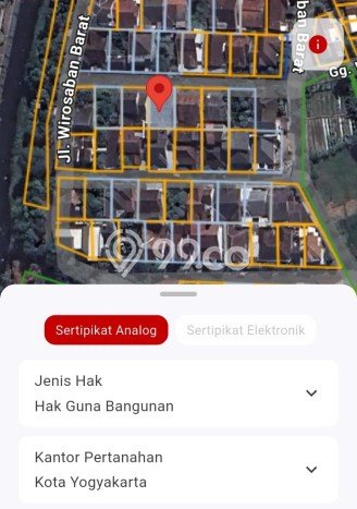 Lahan untuk Dijual di Umbulharjo Yogyakarta Luas 187m2 Lahan untuk Dijual di Umbulharjo Yogyakarta Luas 187m2
