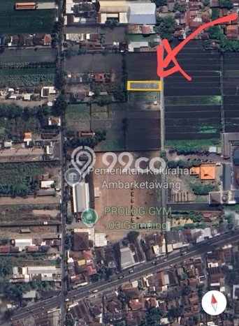 Tanah Dijual Lokasi Gamping, Sleman Luas 603m2 Legalitas Aman Tanah Dijual Lokasi Gamping, Sleman Luas 603m2 Legalitas Aman