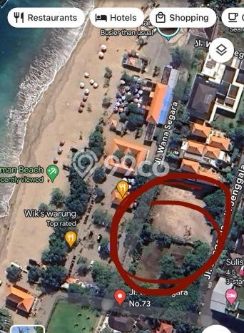 Kavling Tanah Dijual di Kuta Badung Spesifikasi 2000m2 Kavling Tanah Dijual di Kuta Badung Spesifikasi 2000m2