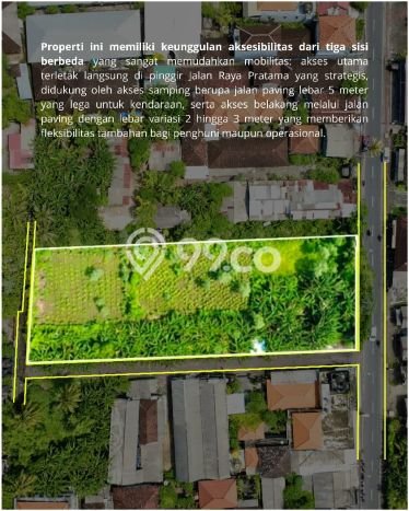Tanah Siap Bangun Dijual di Badung Punya Luas 3116m2 Tanah Siap Bangun Dijual di Badung Punya Luas 3116m2