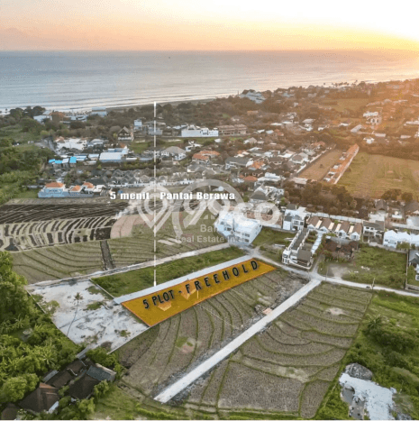 Dijual Kavling Tanah di Kawasan Premium Berawa, Canggu Bali Dijual Kavling Tanah di Kawasan Premium Berawa, Canggu Bali