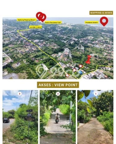 Tanah Dijual Area Strategis di Kutuh Badung 450m2 Tanah Dijual Area Strategis di Kutuh Badung 450m2