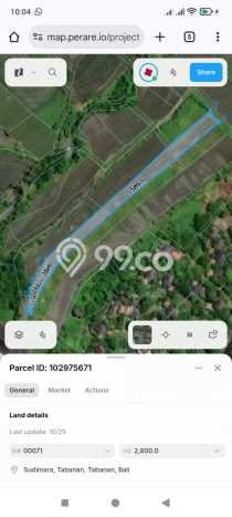 Lahan Kosong Dijual di Tabanan, Tabanan, Luas 6900m2 Area Strategis Lahan Kosong Dijual di Tabanan, Tabanan, Luas 6900m2 Area Strategis