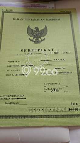 Dijual Tanah Lokasi Lippo Karawaci, Tangerang Seluas 331m2 Dijual Tanah Lokasi Lippo Karawaci, Tangerang Seluas 331m2