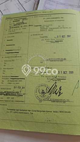 Dijual Tanah Lokasi Lippo Karawaci, Tangerang Seluas 331m2 Dijual Tanah Lokasi Lippo Karawaci, Tangerang Seluas 331m2