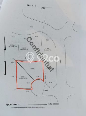 Dijual Tanah Kawasan BSD, Luas 1054m², Area Strategis, Kontur Datar Dijual Tanah Kawasan BSD, Luas 1054m², Area Strategis, Kontur Datar
