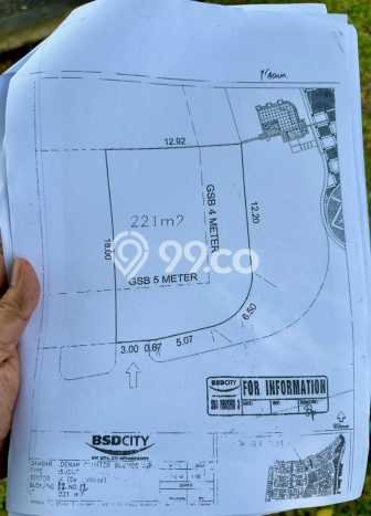 Tanah Dijual di Tangerang Seluas 221m2 Strategis Tanah Dijual di Tangerang Seluas 221m2 Strategis