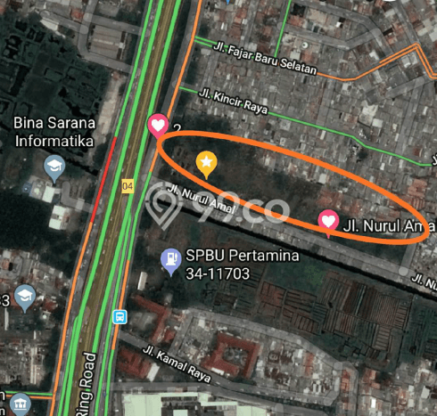 Tanah untuk Dijual di Cengkareng Jakarta Barat Luas 16600m2 Tanah untuk Dijual di Cengkareng Jakarta Barat Luas 16600m2