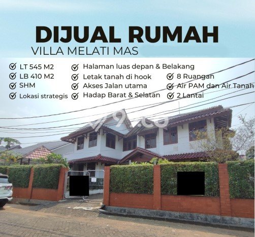Komersial Area Premium Kawasan Serpong Villa Melati Mas, Luas 410m², Mainroad Komersial Area Premium Kawasan Serpong Villa Melati Mas, Luas 410m², Mainroad