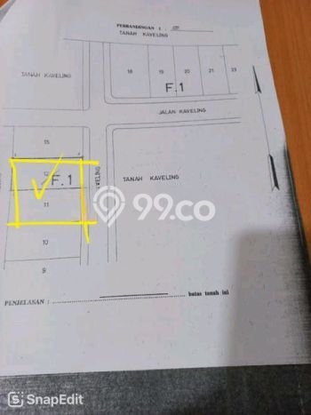 Lahan Strategis di Cikarang Selatan Dijual dengan Luas 288m2 Lahan Strategis di Cikarang Selatan Dijual dengan Luas 288m2