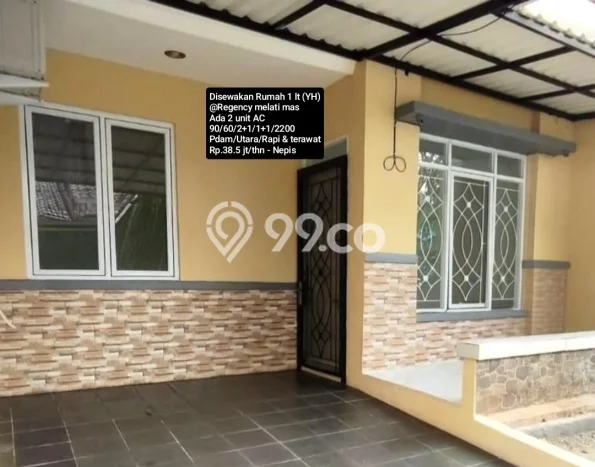 GOOD DEAL! Rumah area Serpong Regency Melati Mas, 2 KT, Siap Huni, LT 90m² Bangunan 60m² GOOD DEAL! Rumah area Serpong Regency Melati Mas, 2 KT, Siap Huni, LT 90m² Bangunan 60m²