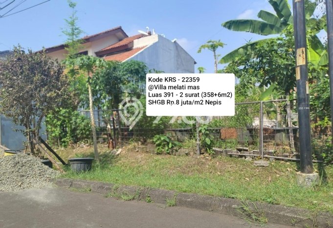 LOKASI STRATEGIS! Tanah di Serpong Utara, Luas 391m2m², Lokasi Berkembang, Cocok untuk Hunian LOKASI STRATEGIS! Tanah di Serpong Utara, Luas 391m2m², Lokasi Berkembang, Cocok untuk Hunian