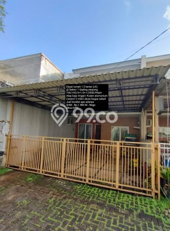 Jual Rumah Modern 1 KT di Gading Serpong, Tangerang Jual Rumah Modern 1 KT di Gading Serpong, Tangerang