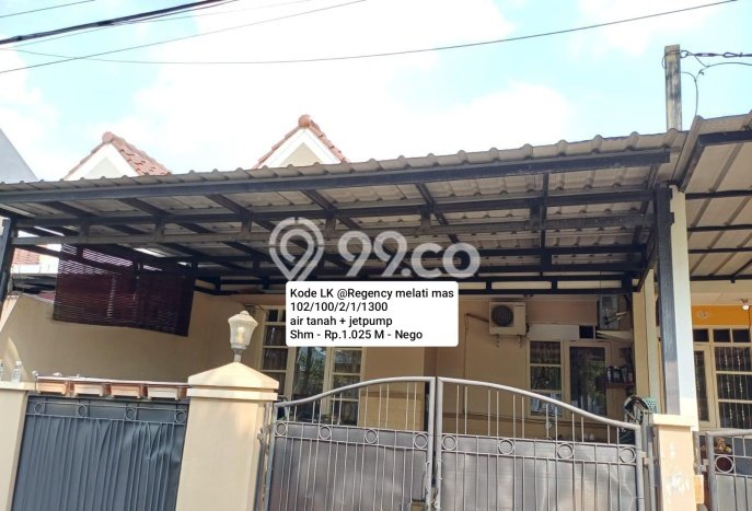 Rumah Luas Asri 2 KT Siap Huni di Serpong Regency Melati Mas Tangerang Selatan Rumah Luas Asri 2 KT Siap Huni di Serpong Regency Melati Mas Tangerang Selatan