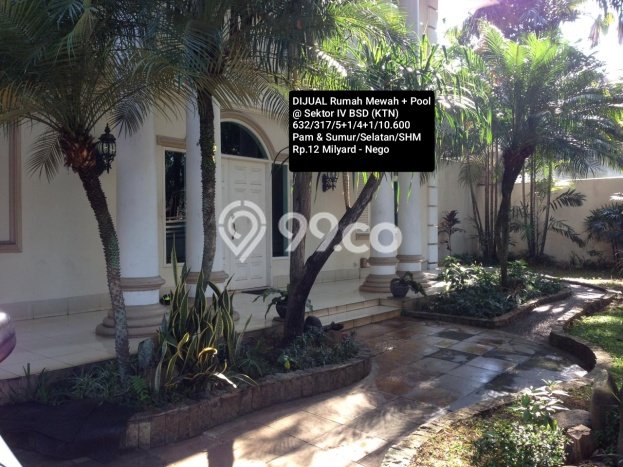 Dijual Rumah Luas Elegan Dengan View Cantik di BSD, Tangerang Dijual Rumah Luas Elegan Dengan View Cantik di BSD, Tangerang