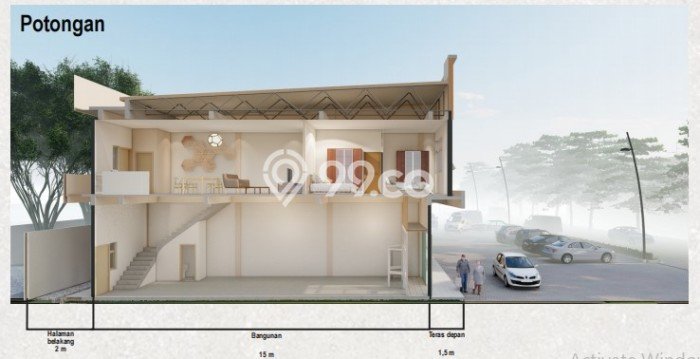 Ruko di Kubu, Luas 141m2m², Pusat Bisnis, Posisi Strategis Ruko di Kubu, Luas 141m2m², Pusat Bisnis, Posisi Strategis
