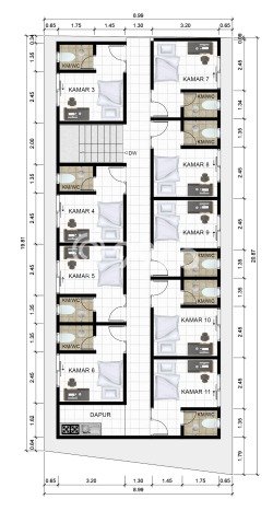 Kost Dijual Lokasi Ngaglik, Sleman, 20 KT, 20 KM, 370m2 Kost Dijual Lokasi Ngaglik, Sleman, 20 KT, 20 KM, 370m2