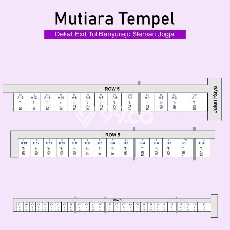 Tanah Area Prospektif Kawasan Tempel, Luas 128m2m², Dekat ke Fasilitas, Lingkungan Asri Tanah Area Prospektif Kawasan Tempel, Luas 128m2m², Dekat ke Fasilitas, Lingkungan Asri
