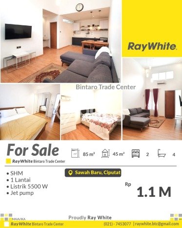 Rumah Modern Minimalis 2 KT Siap Huni di Ciputat Rumah Modern Minimalis 2 KT Siap Huni di Ciputat