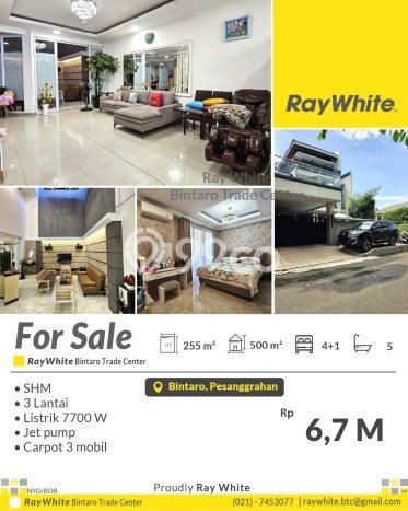 Rumah Elit Modern Tanpa Renovasi di Bintaro Jakarta Selatan Rumah Elit Modern Tanpa Renovasi di Bintaro Jakarta Selatan