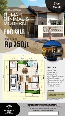 Rumah Modern Cantik 3 KT Siap Huni di Cileunyi Rumah Modern Cantik 3 KT Siap Huni di Cileunyi