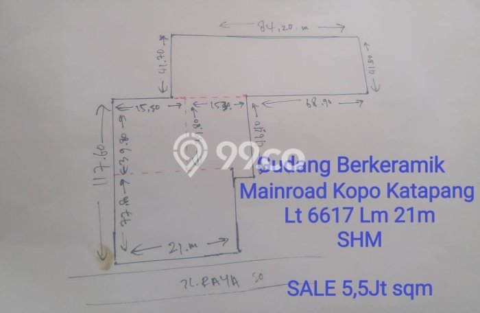 Gudang Dijual di Katapang LT 3600m2, LB 650m2 untuk Investasi Gudang Dijual di Katapang LT 3600m2, LB 650m2 untuk Investasi